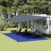 Tepih za šator 400 x 700 cm plavi HDPE