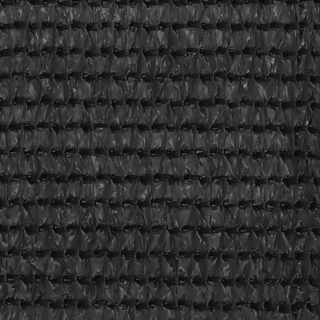 Balkonski zastor antracit 120 x 400 cm HDPE