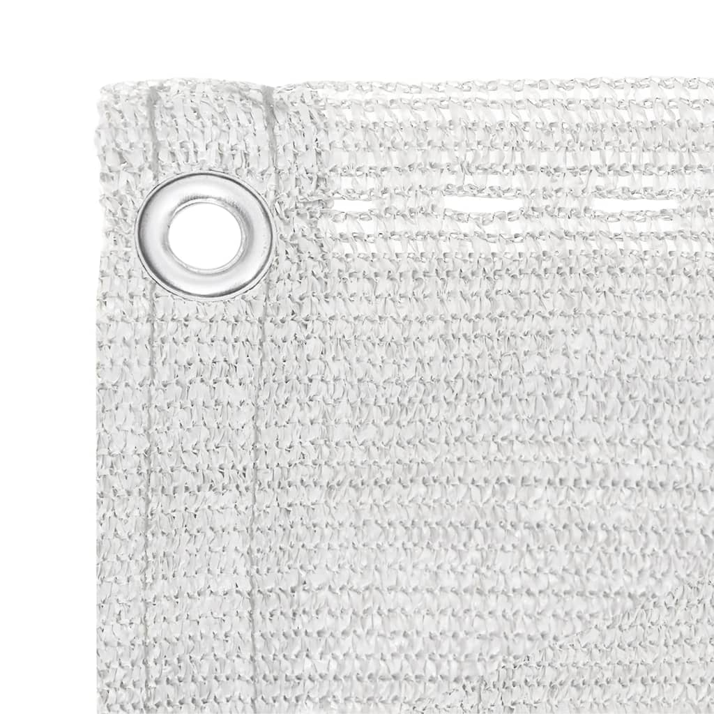 Balkonski zastor bijeli 120 x 600 cm HDPE