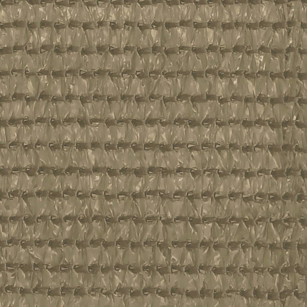 Balkonski zastor smeđe-sivi 120 x 600 cm HDPE