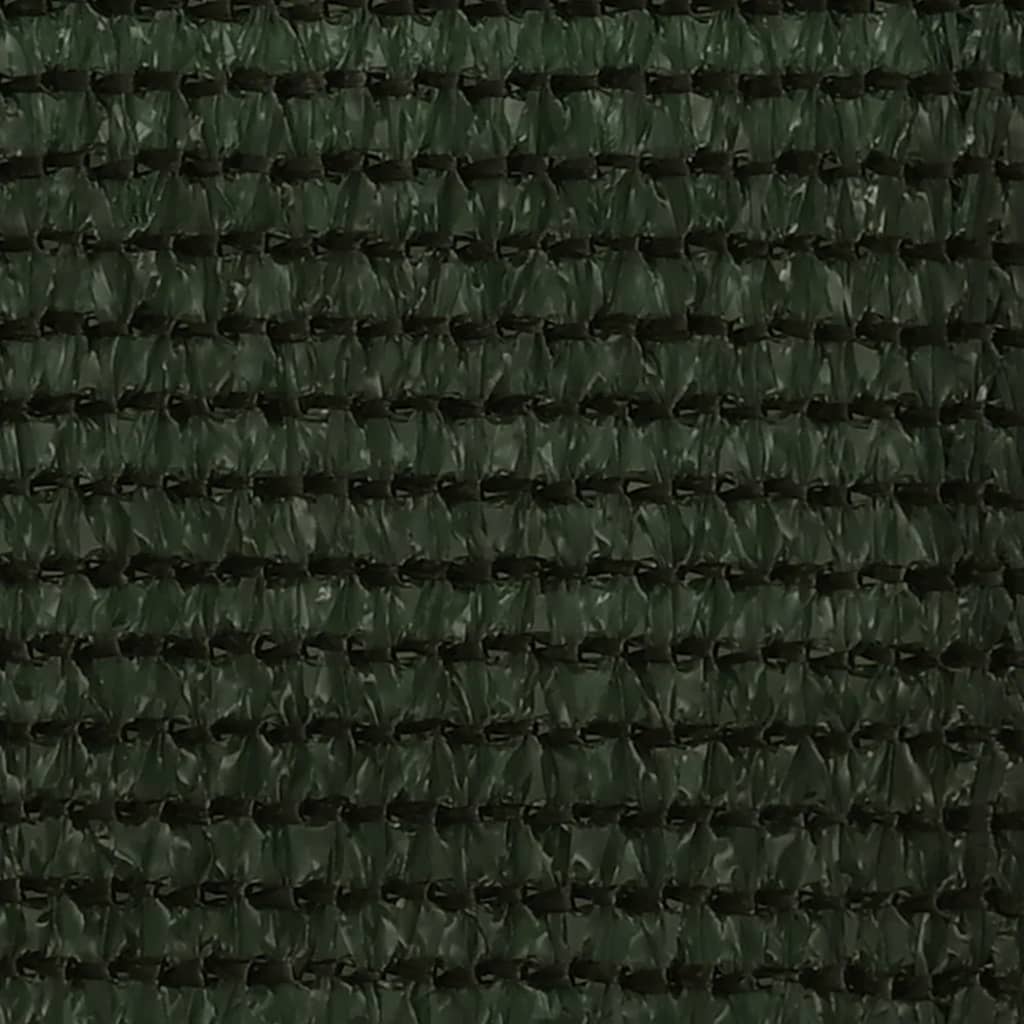 Balkonski zastor tamnozeleni 75 x 600 cm HDPE