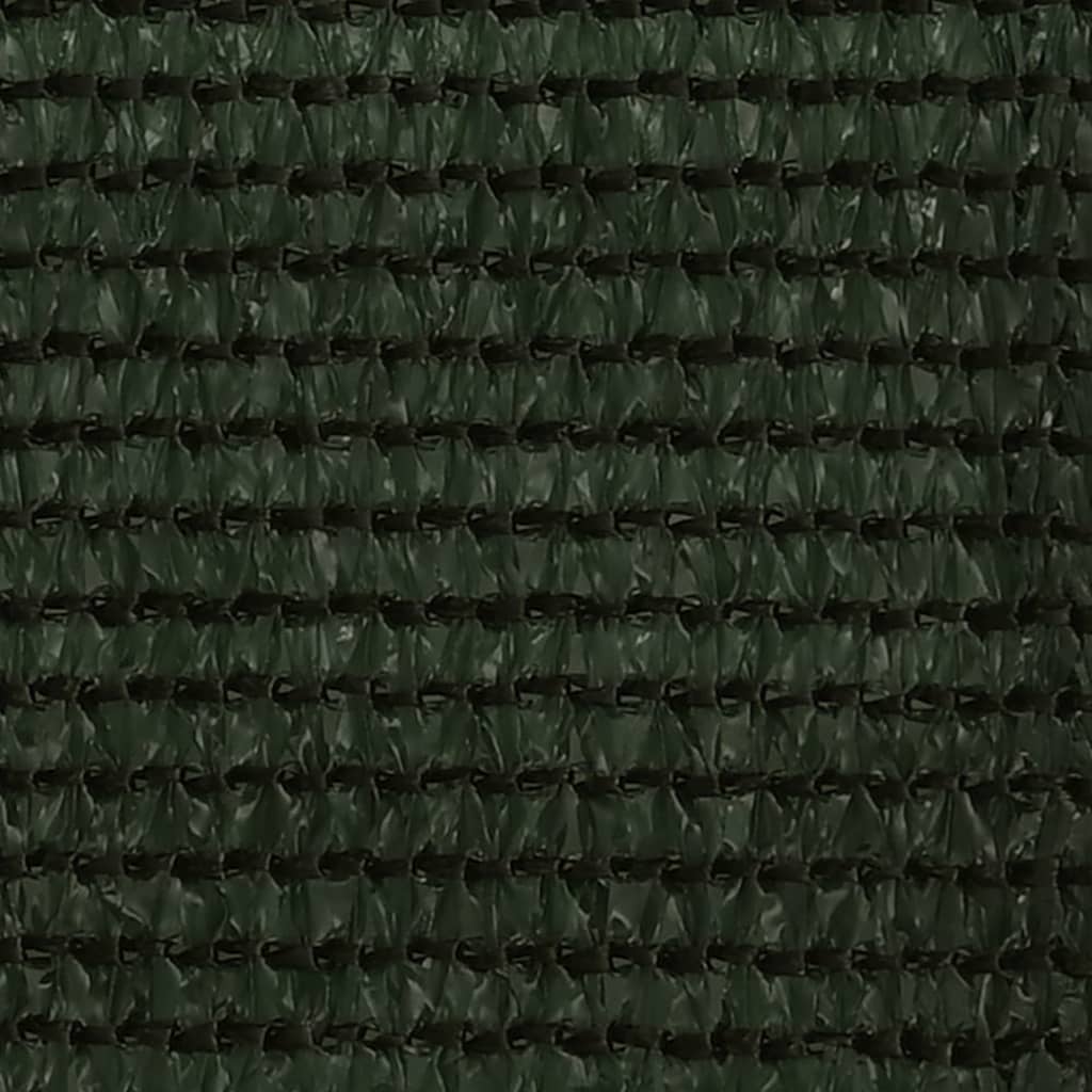Balkonski zastor tamnozeleni 90 x 500 cm HDPE