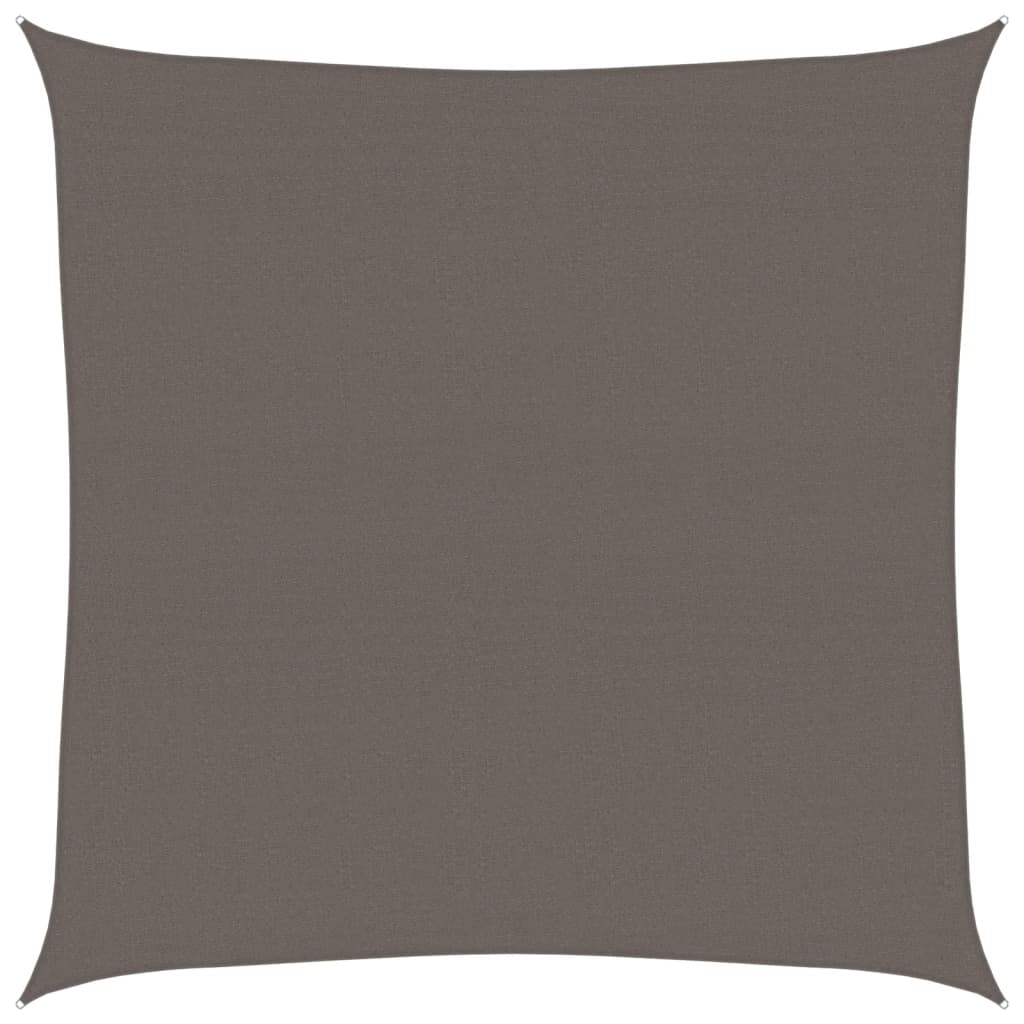 Jedro za zaštitu od sunca 160 g/m² antracit 4,5 x 4,5 m HDPE