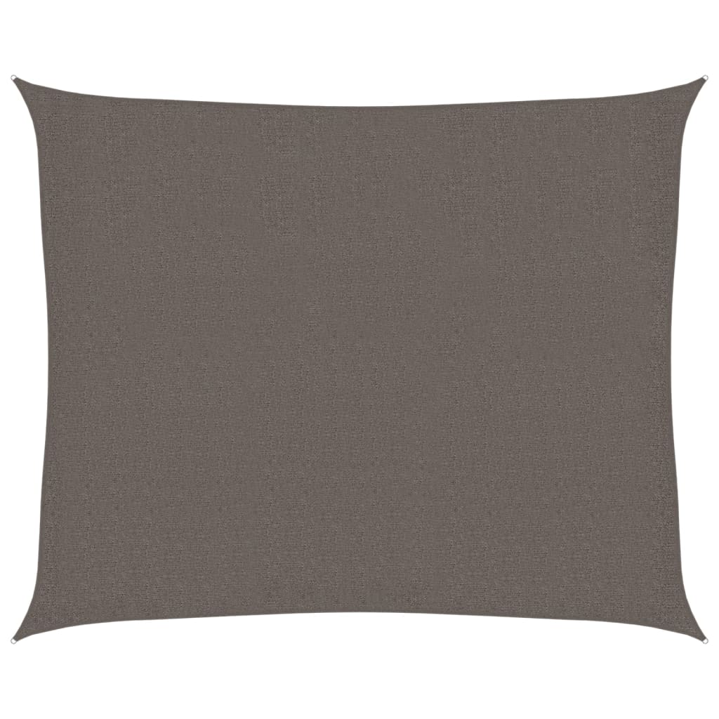 Jedro za zaštitu od sunca 160 g/m² antracit 2,5 x 3 m HDPE