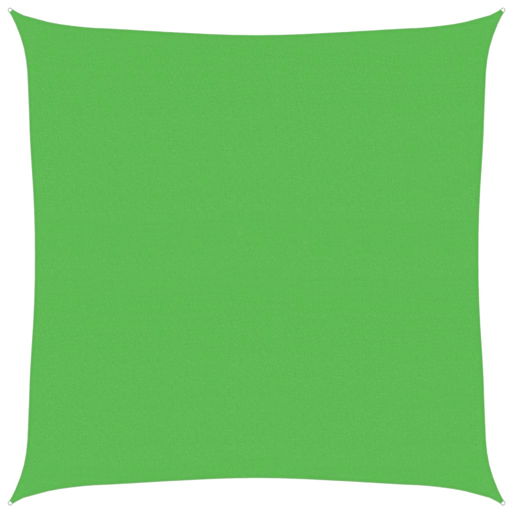 Jedro za zaštitu od sunca 160 g/m² svjetlozeleno 7 x 7 HDPE
