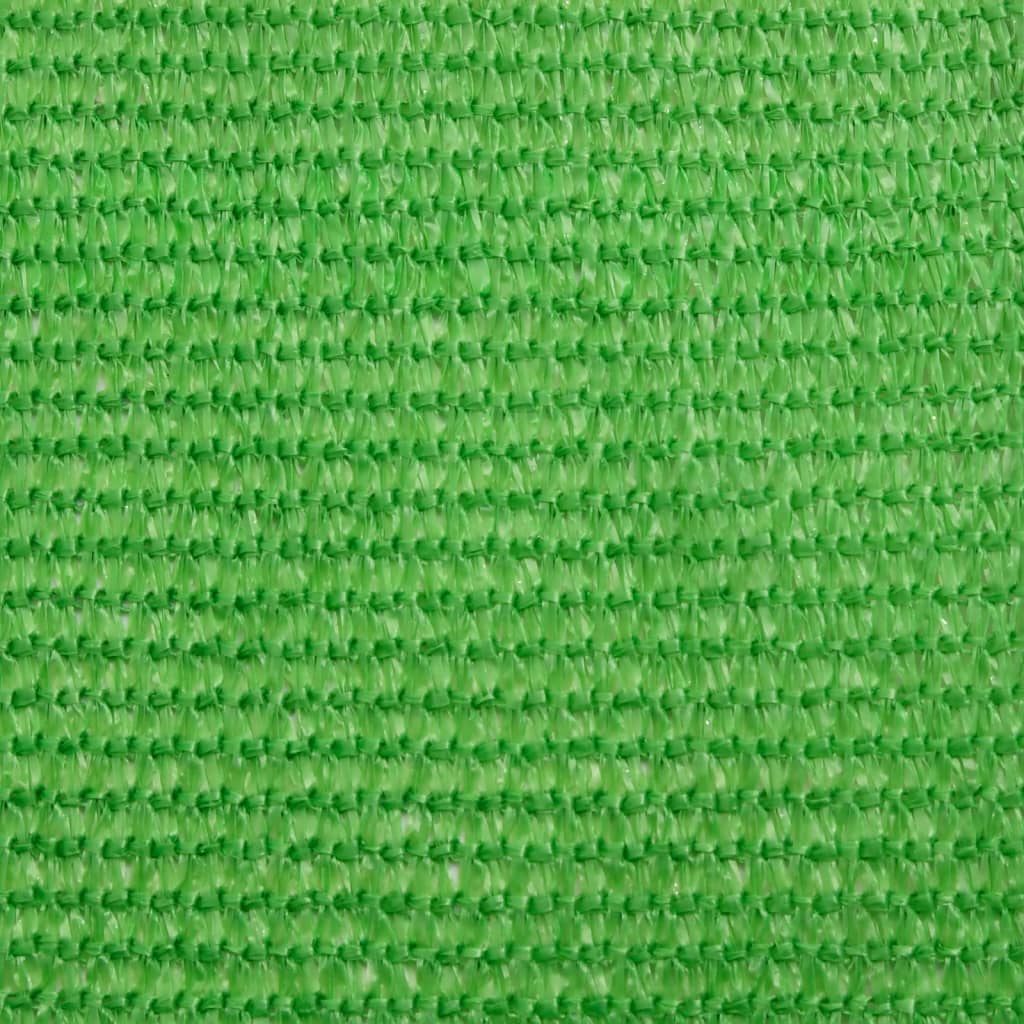 Jedro za zaštitu od sunca 160 g/m² svjetlozeleno 2 x 2,5 m HDPE