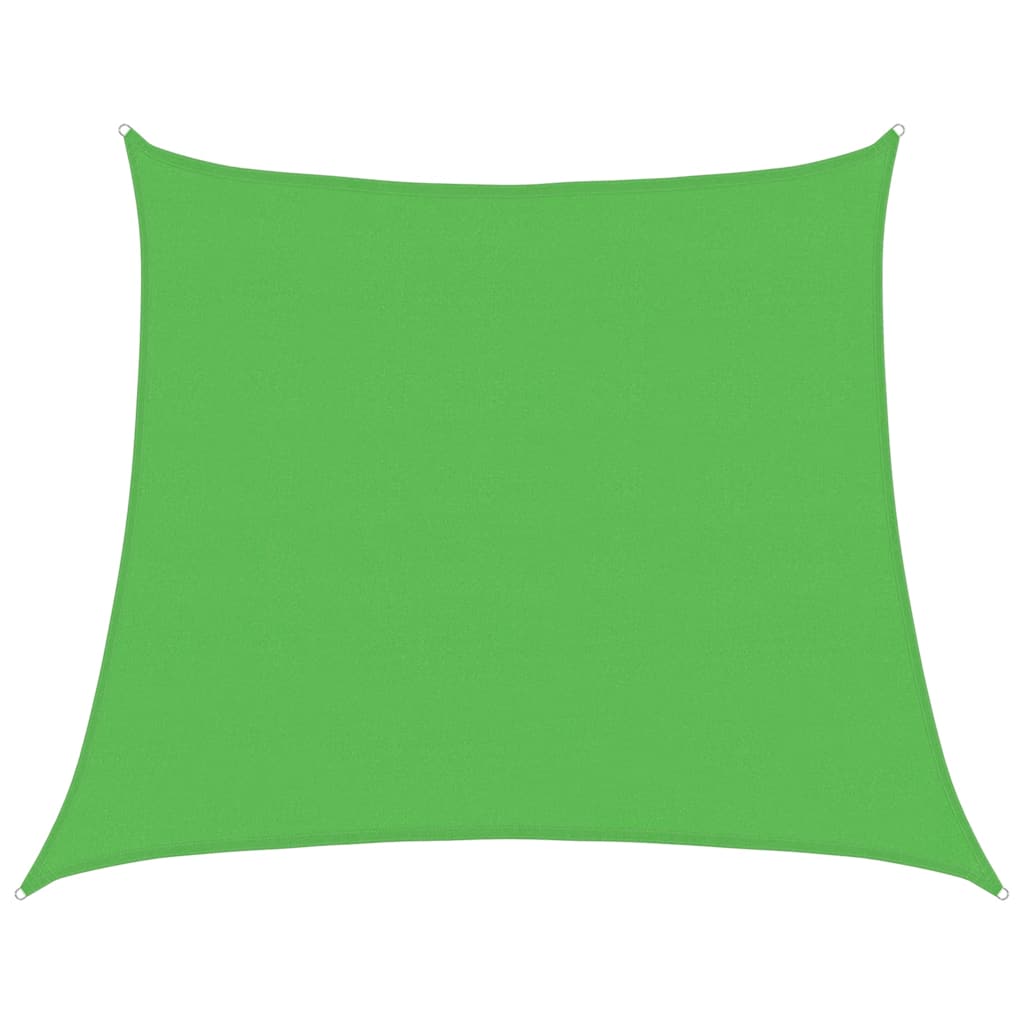 Jedro za zaštitu od sunca 160 g/m² Trapezoidno svijetlozeleno 4/5x4 m HDPE