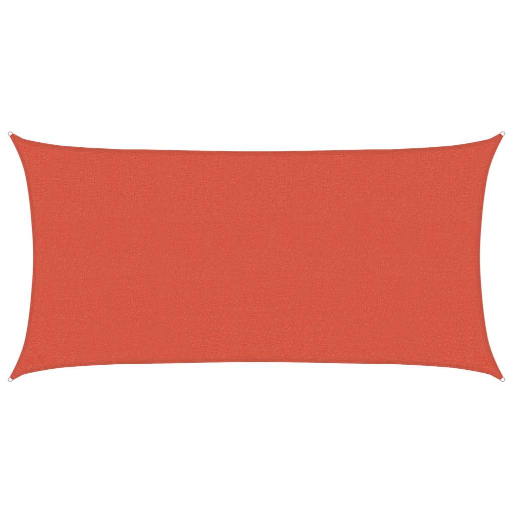 Jedro za zaštitu od sunca 160 g/m² terakota 2 x 3,5 m HDPE