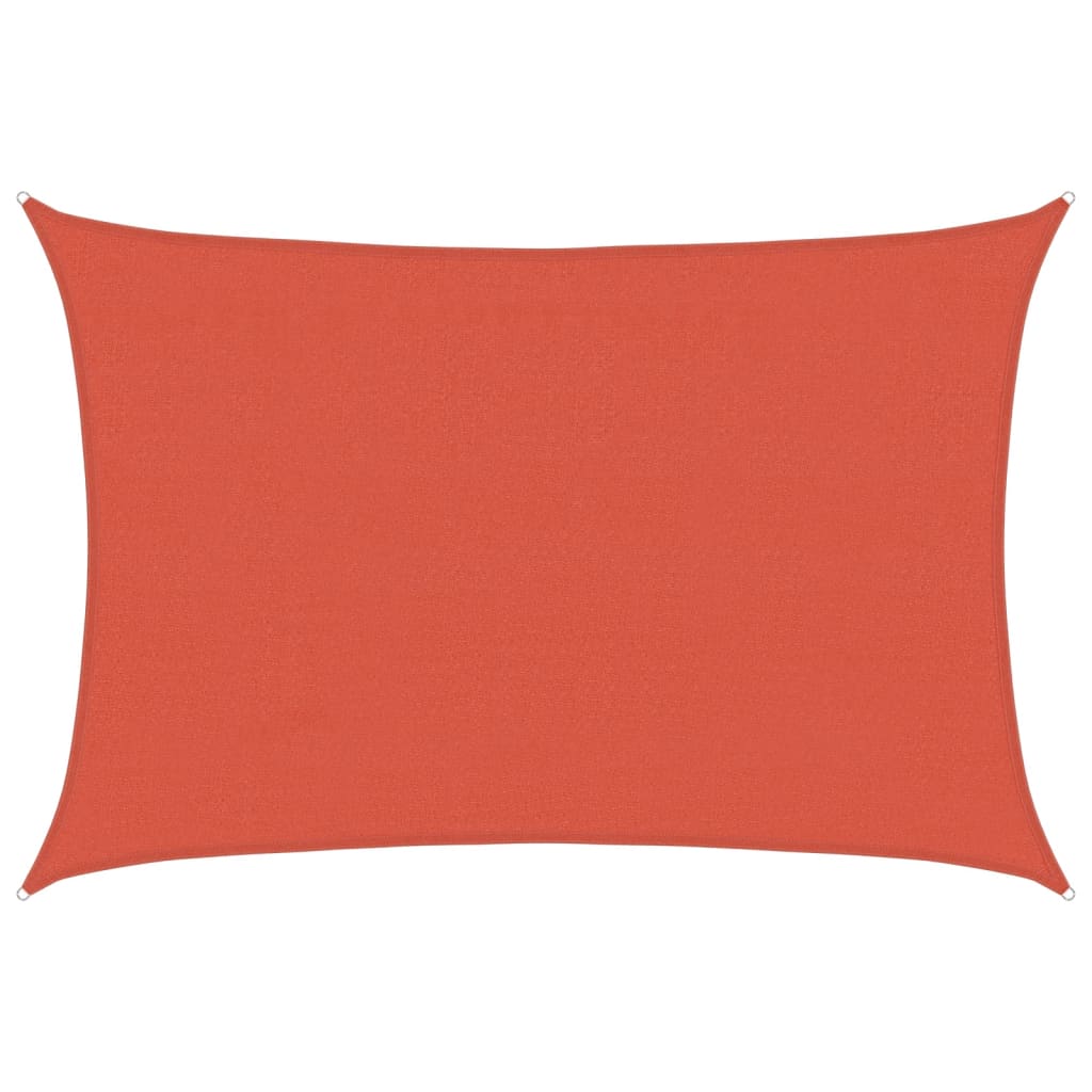 Jedro za zaštitu od sunca 160 g/m² terakota 4 x 5 m HDPE