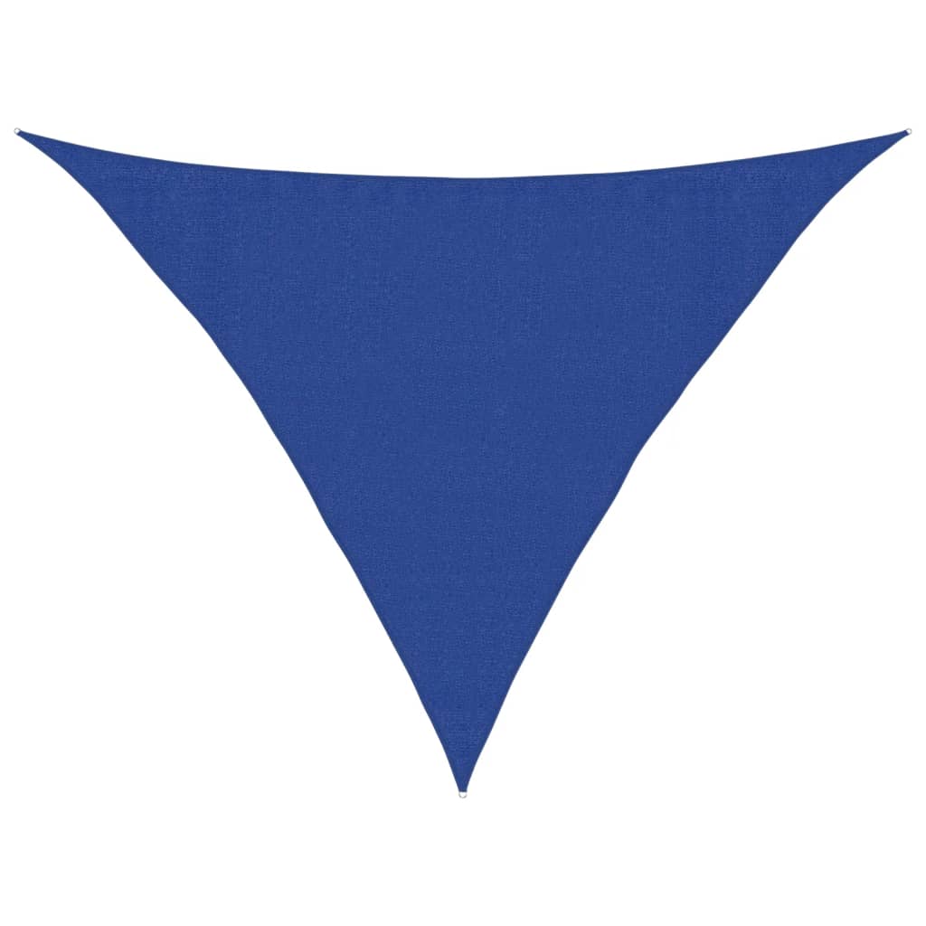 Jedro za zaštitu od sunca 160 g/m² plavo 3,5 x 3,5 x 4,9 m HDPE
