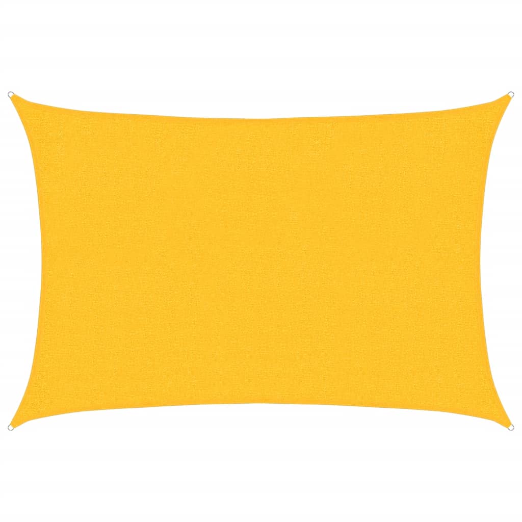 Jedro za zaštitu od sunca 160 g/m² terakota žuto 2x3 m HDPE