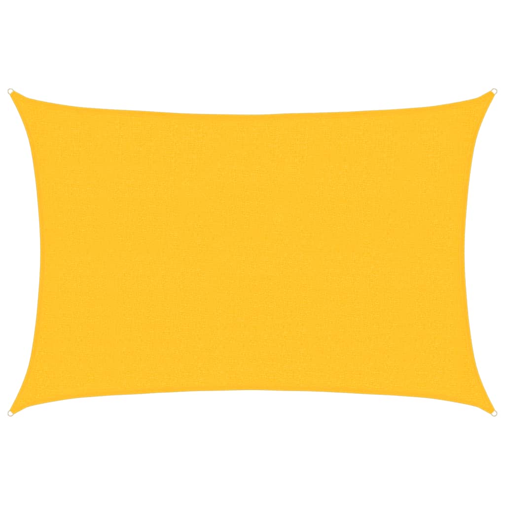 Jedro za zaštitu od sunca 160 g/m² žuto 2,5 x 4 m HDPE