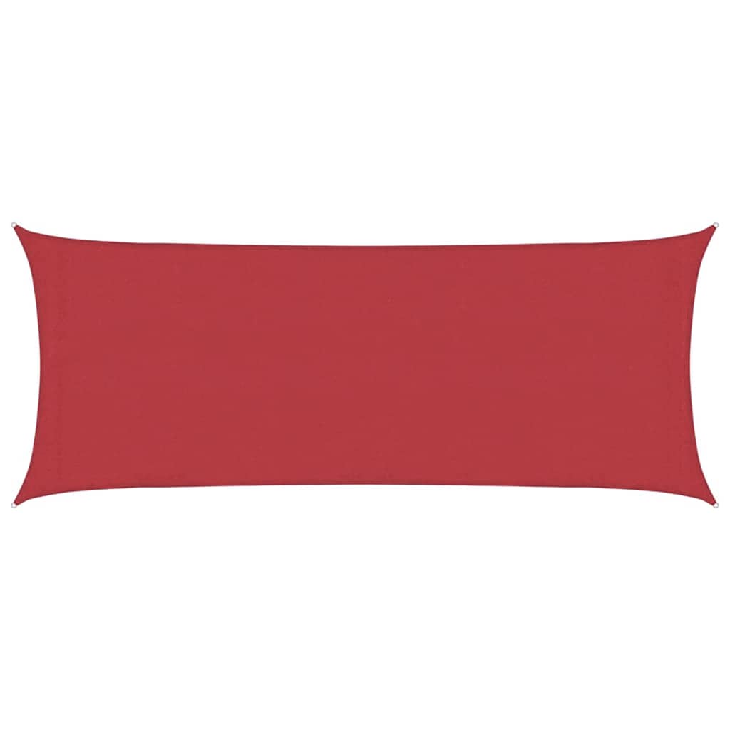 Jedro za zaštitu od sunca 160 g/m² crveno 2 x 5 m HDPE