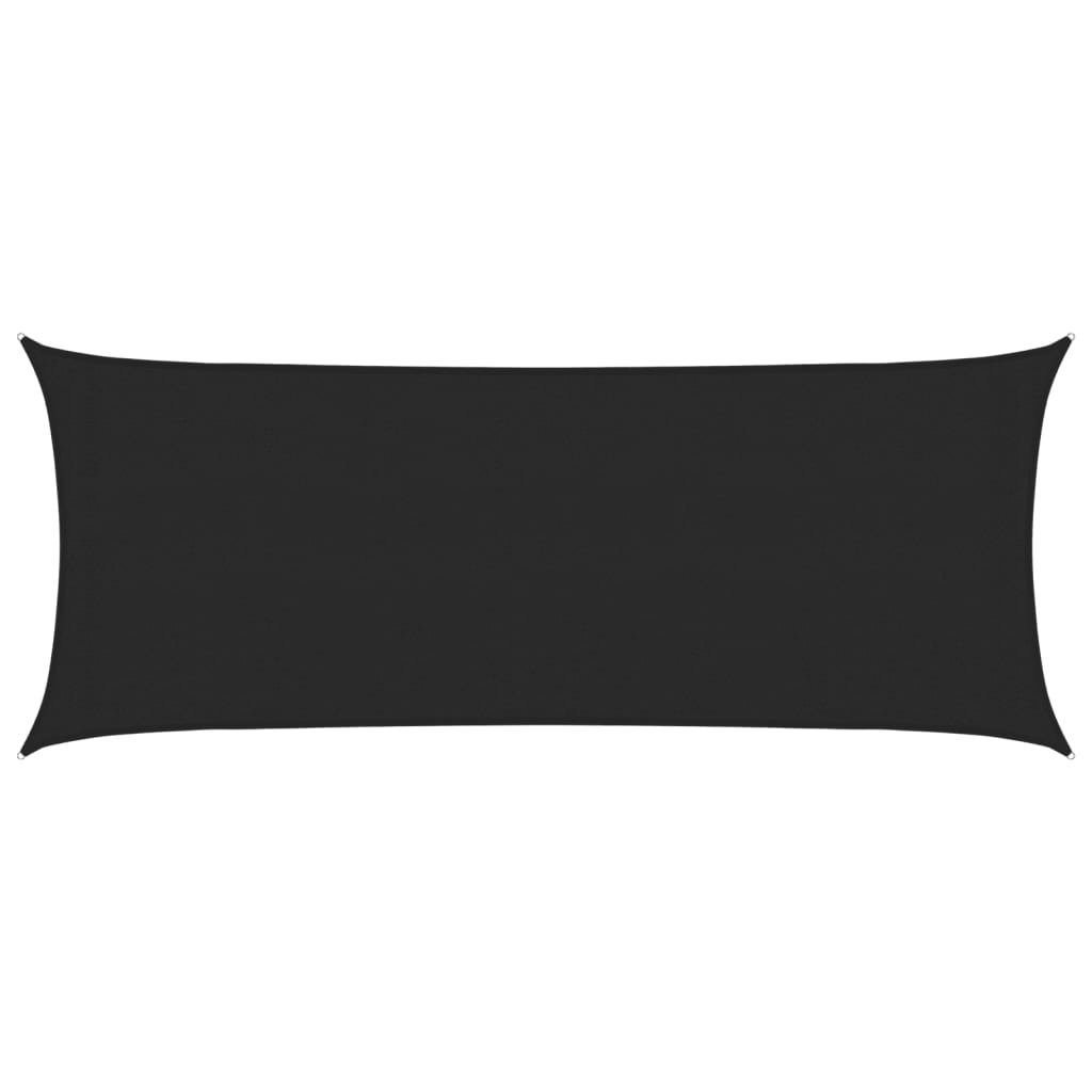 Jedro za zaštitu od sunca 160 g/m² crno 2 x 5 m HDPE