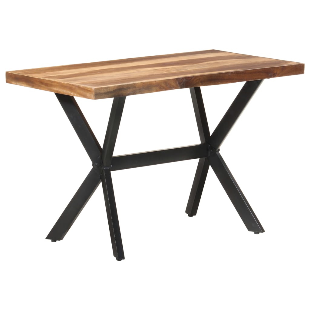 Blagovaonski stol 120 x 60 x 75 cm od masivnog drva s premazom