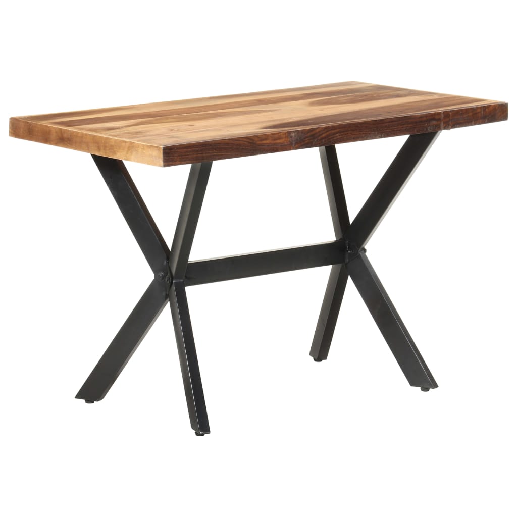 Blagovaonski stol 120 x 60 x 75 cm od masivnog drva s premazom