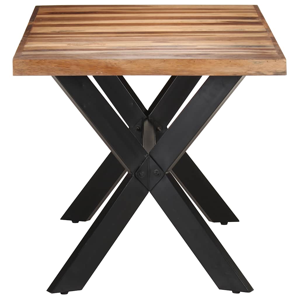 Blagovaonski stol 160 x 80 x 75 cm od masivnog drva s premazom