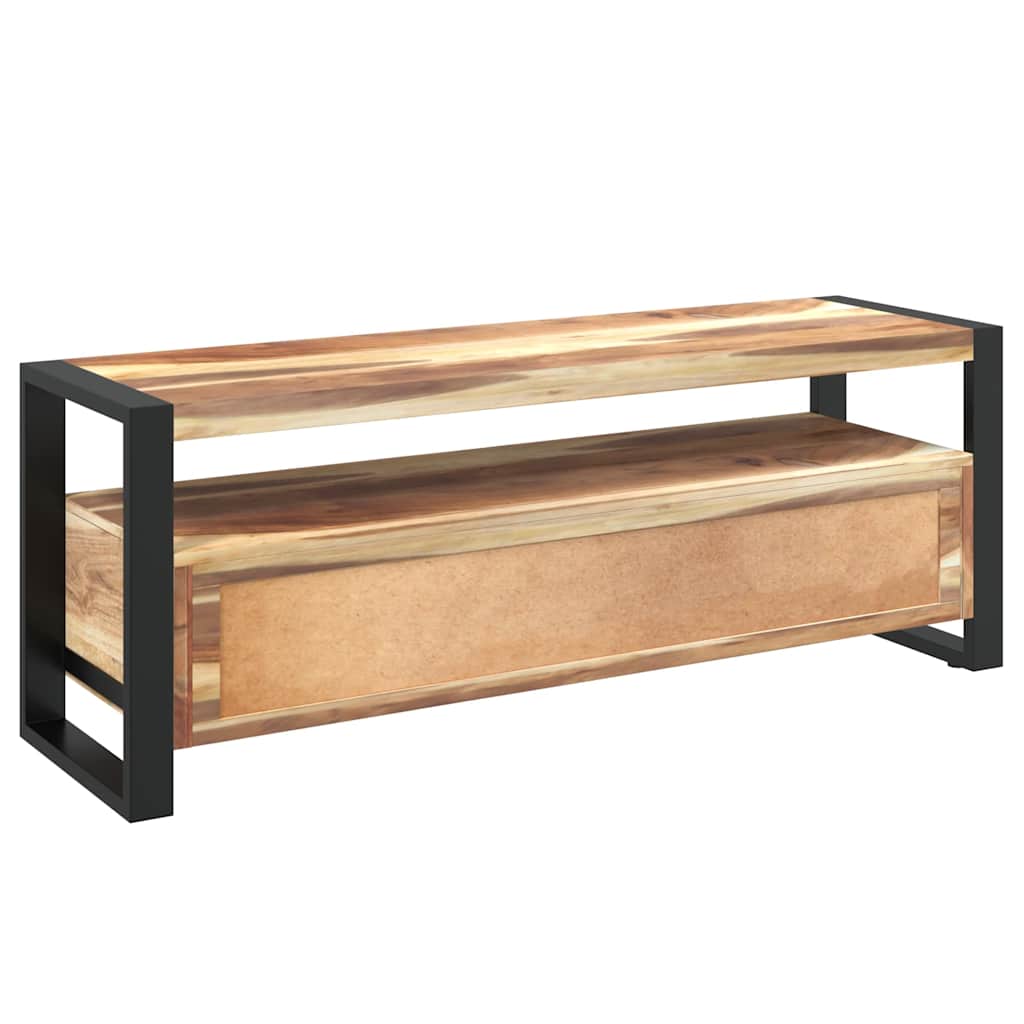 TV ormarić 120x35x45 cm od masivnog drva s premazom boje meda