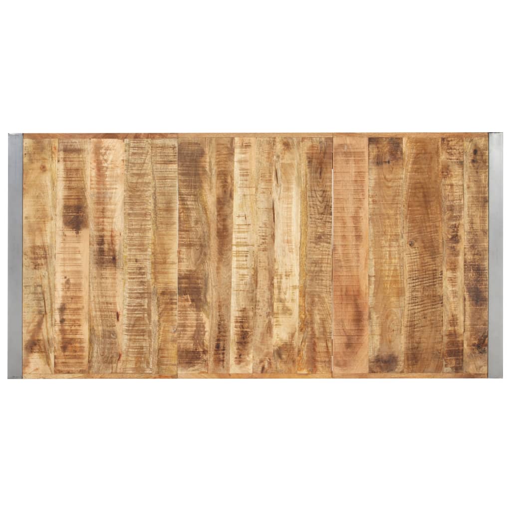 Blagovaonski stol 160x80x75 cm od masivnog grubog drva manga