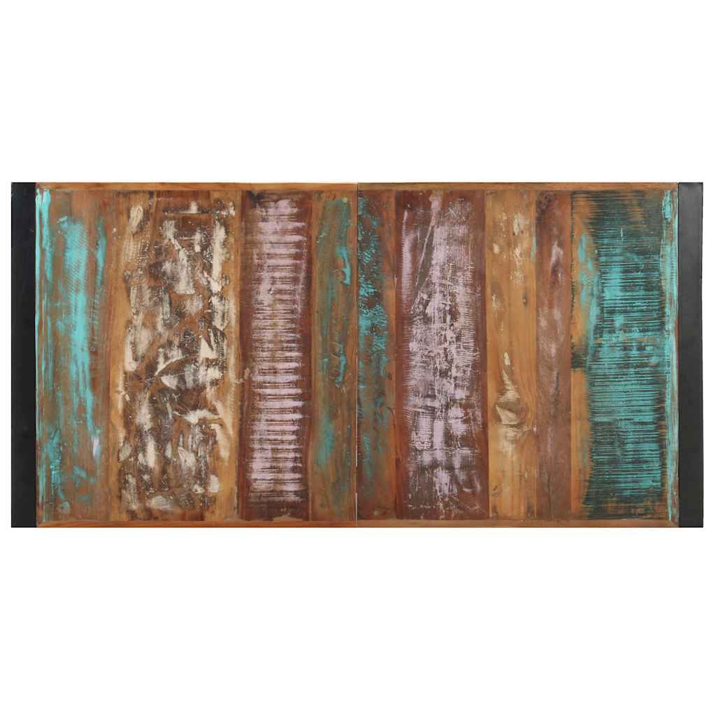 Stolić za kavu 140 x 70 x 40 cm od masivnog obnovljenog drva