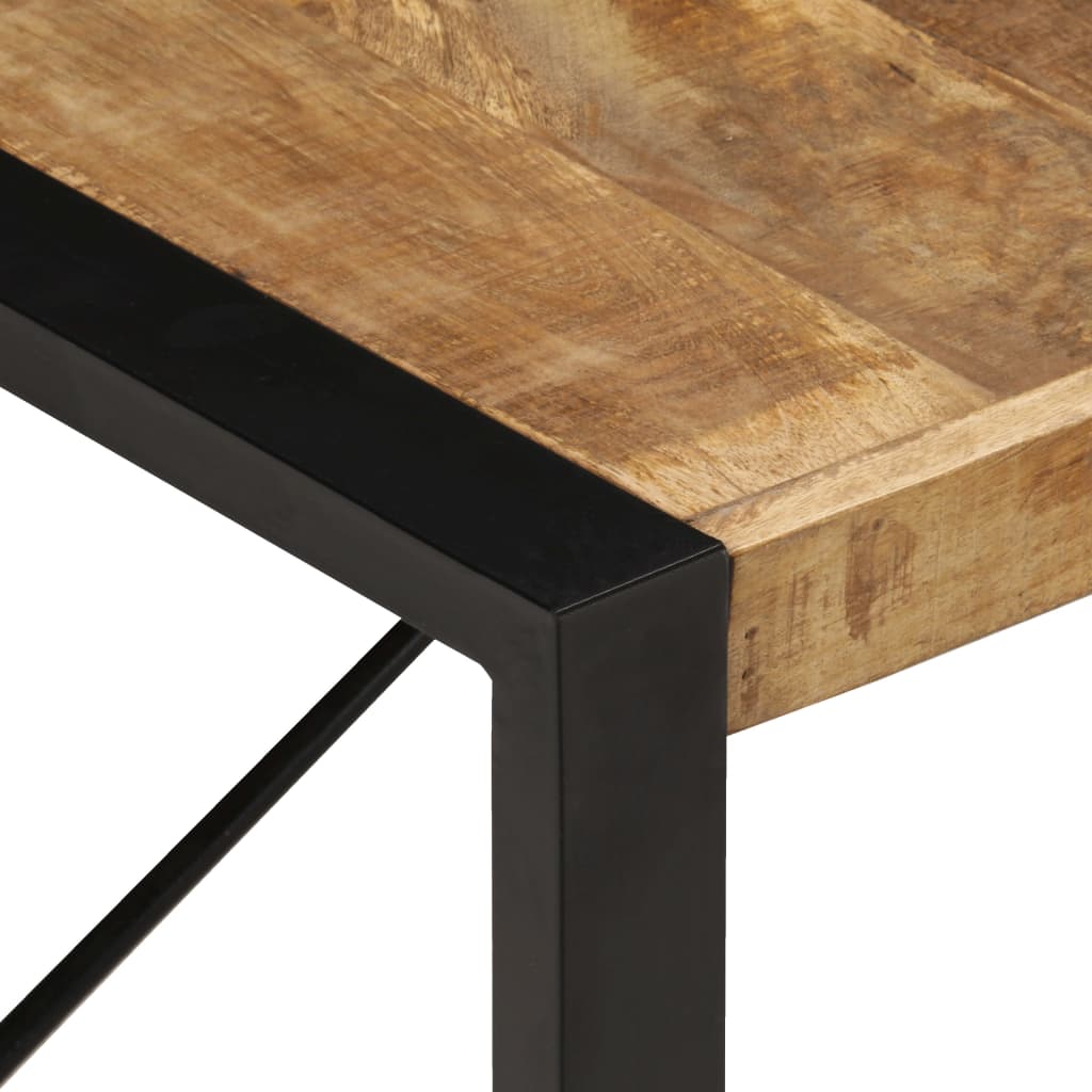 Stolić za kavu 180 x 90 x 40 cm od grubog drva manga