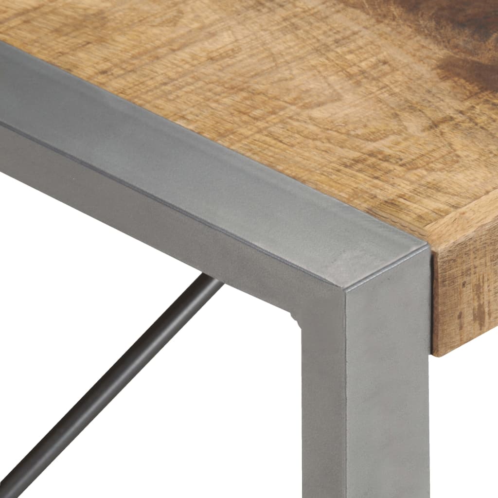 Stolić za kavu 180 x 90 x 40 cm od grubog drva manga