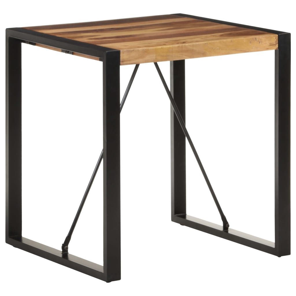 Blagovaonski stol 70 x 70 x 75 cm od masivnog bagremovog drva