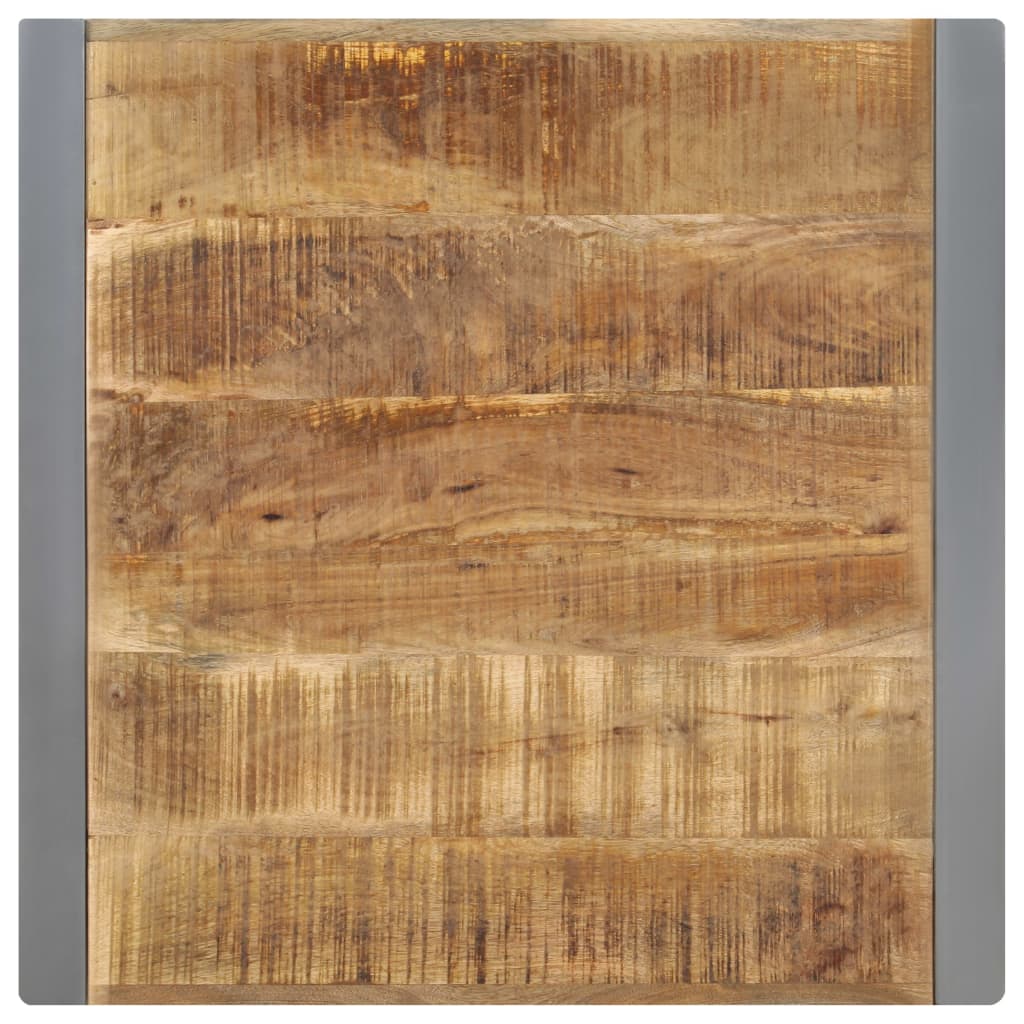 Blagovaonski stol 70 x 70 x 75 cm od masivnog grubog drva manga