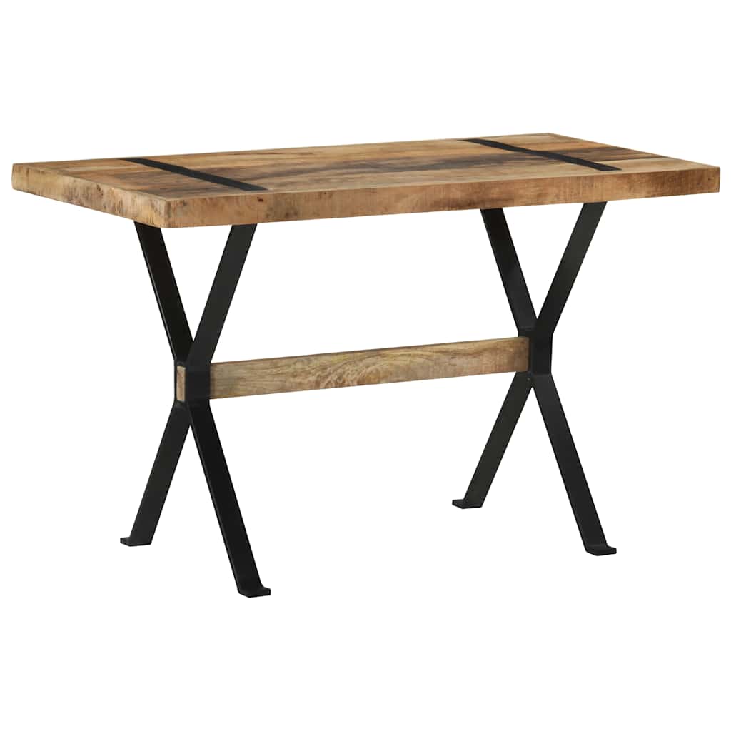 Blagovaonski stol 120 x 60 x 76 cm od grubog drva manga