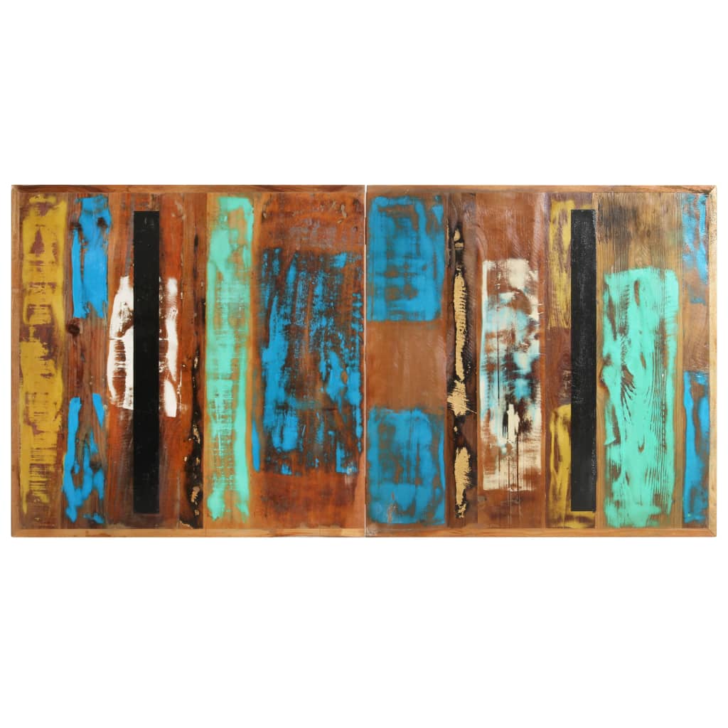 Blagovaonski stol 140 x 70 x 76 cm od masivnog obnovljenog drva