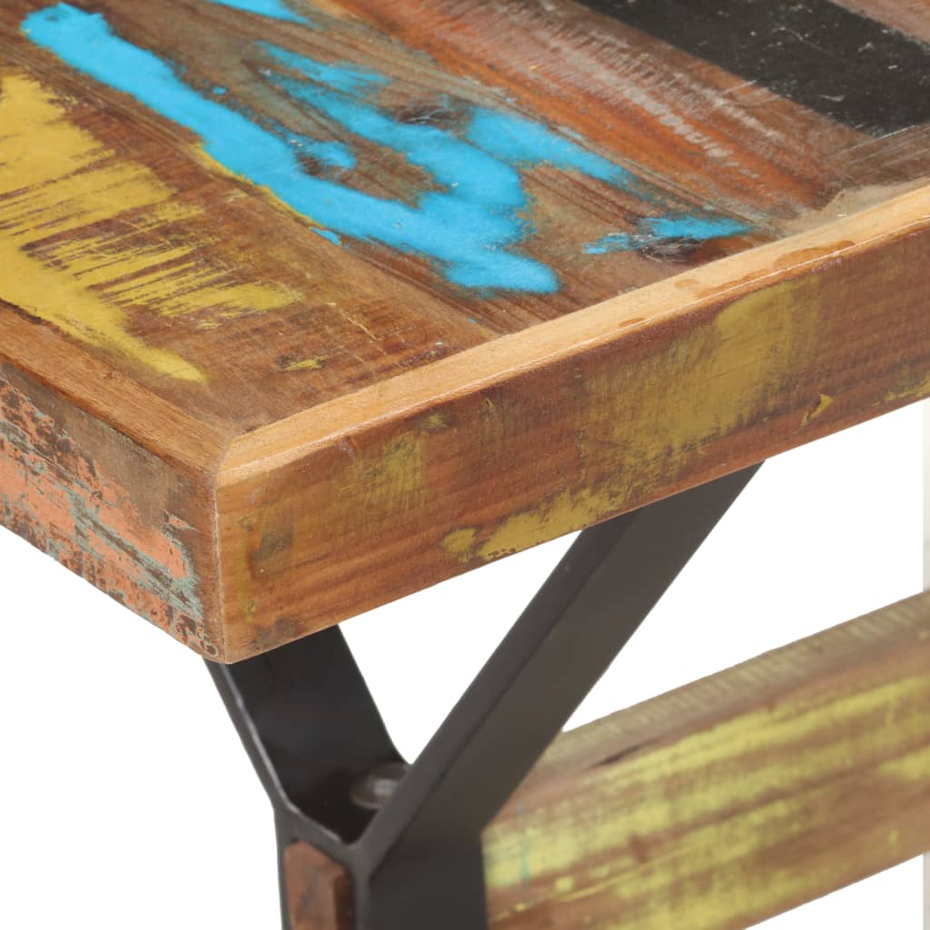 Blagovaonski stol 140 x 70 x 76 cm od masivnog obnovljenog drva
