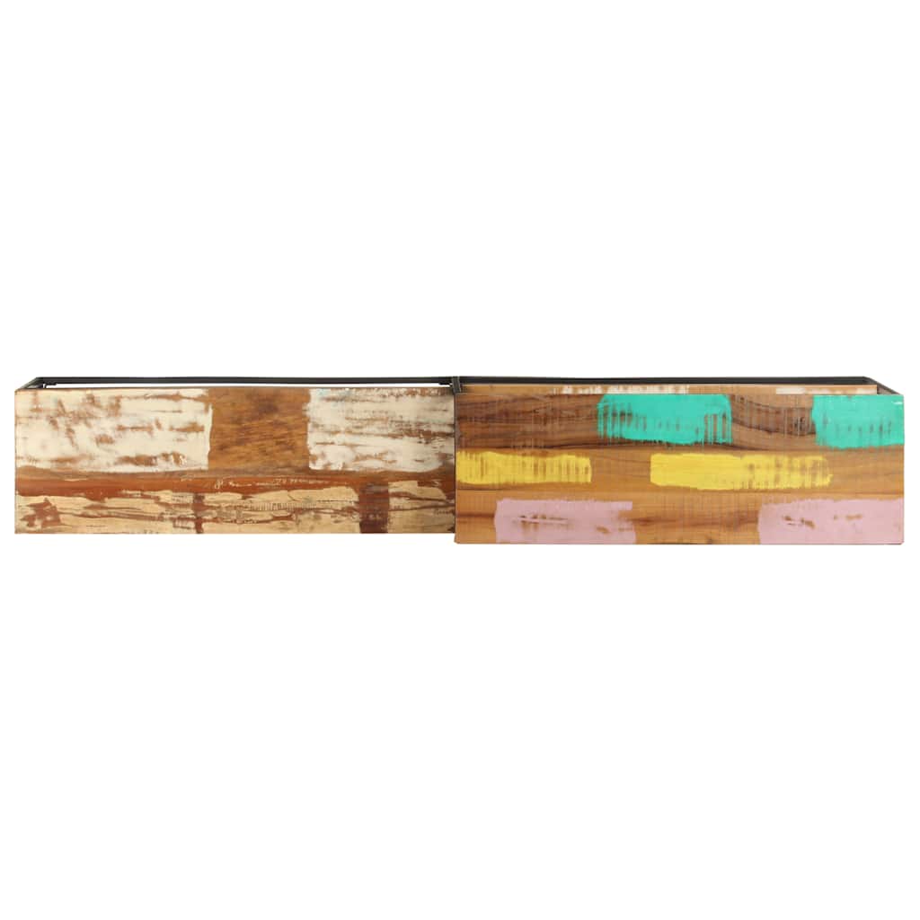 TV ormarić 180 x 30 x 50 cm od masivnog obnovljenog drva