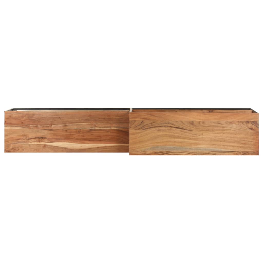 TV ormarić 180 x 30 x 50 cm od masivnog bagremovog drva