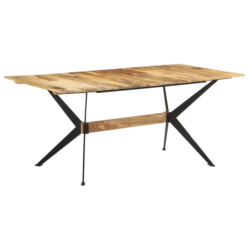 Blagovaonski stol 180 x 90 x 76 cm od masivnog drva manga