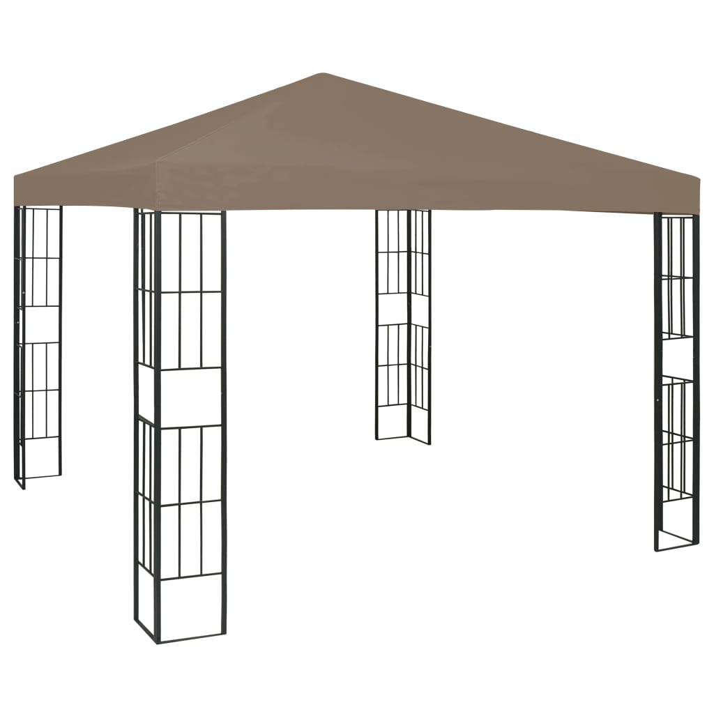 Sjenica 3 x 3 m smeđe-siva
