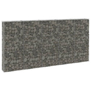 Gabionski zid s poklopcima od pocinčanog čelika 300x30x150 cm