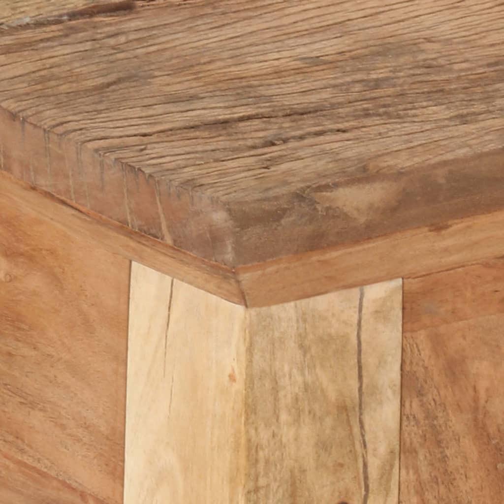 Konzolni stol 90,5x30x75 cm masivno bagremovo i obnovljeno drvo