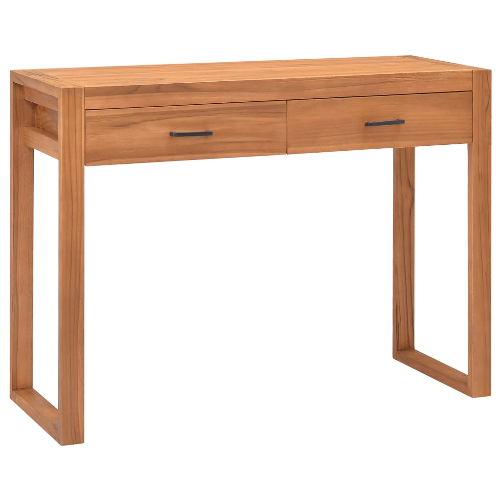 Radni stol s 2 ladice 100 x 40 x 75 cm od tikovine