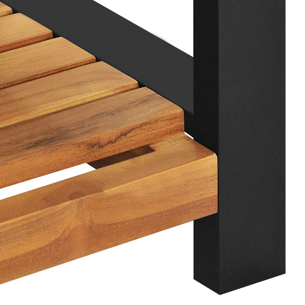 Klupa od masivne tikovine 120 cm