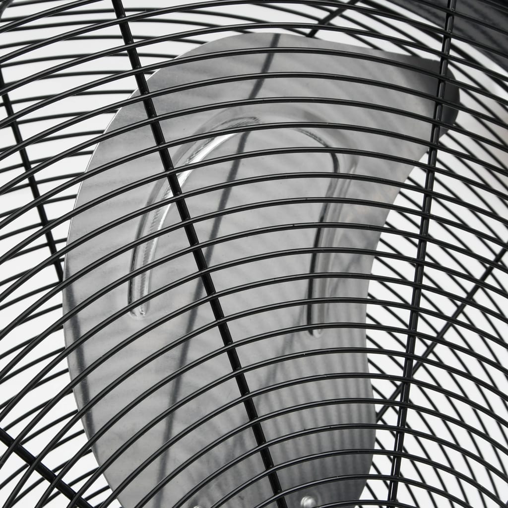 Industrijski ventilator s bubnjem 60 cm 172,5 W crni