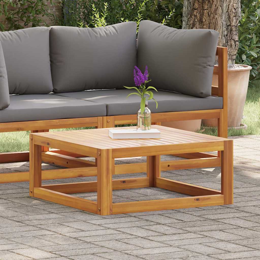 Stolić za kavu 68 x 68 x 29 cm od masivnog bagremovog drva