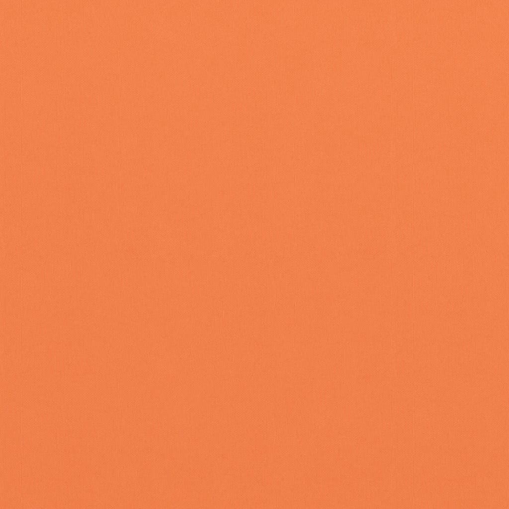Balkonski zastor narančasti 120 x 600 cm od tkanine Oxford