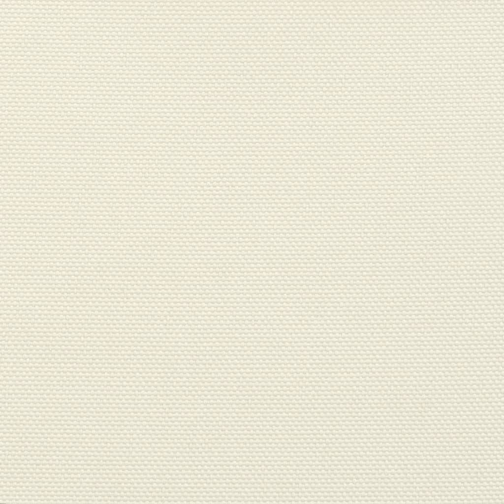 Jedro za zaštitu od sunca od tkanine pravokutno 3 x 4 m krem