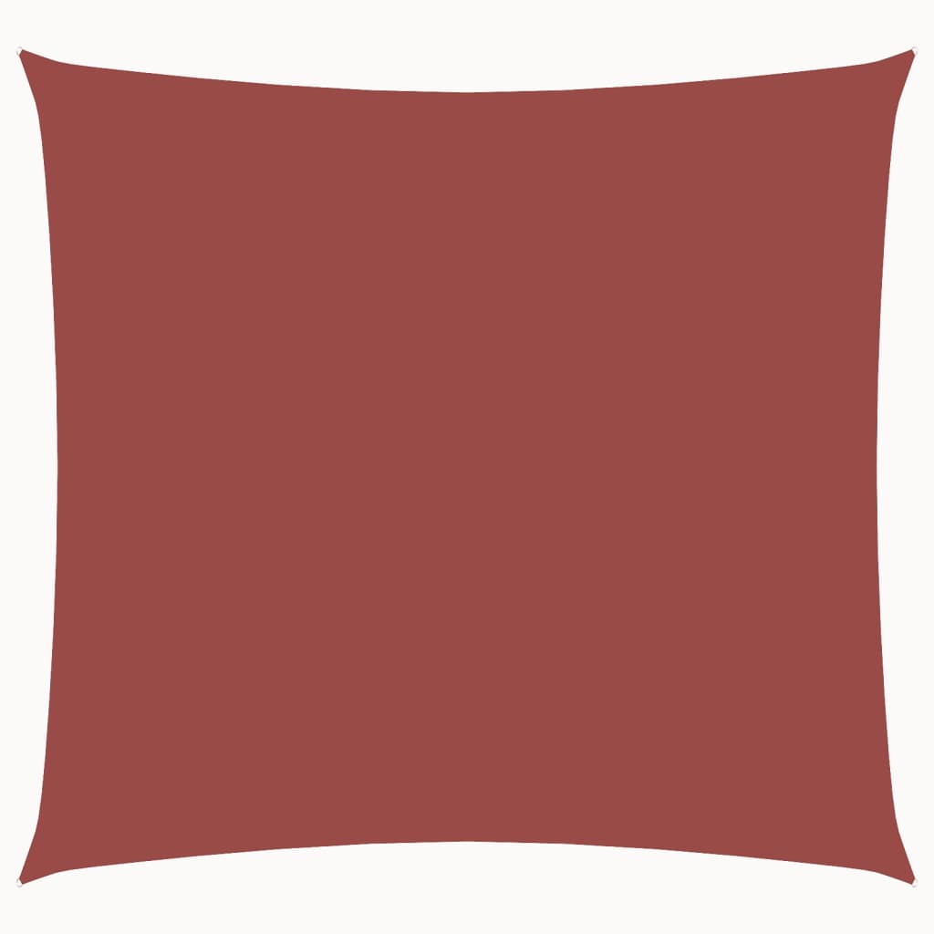 Jedro protiv sunca od tkanine četvrtasto 7 x 7 m boja cigle