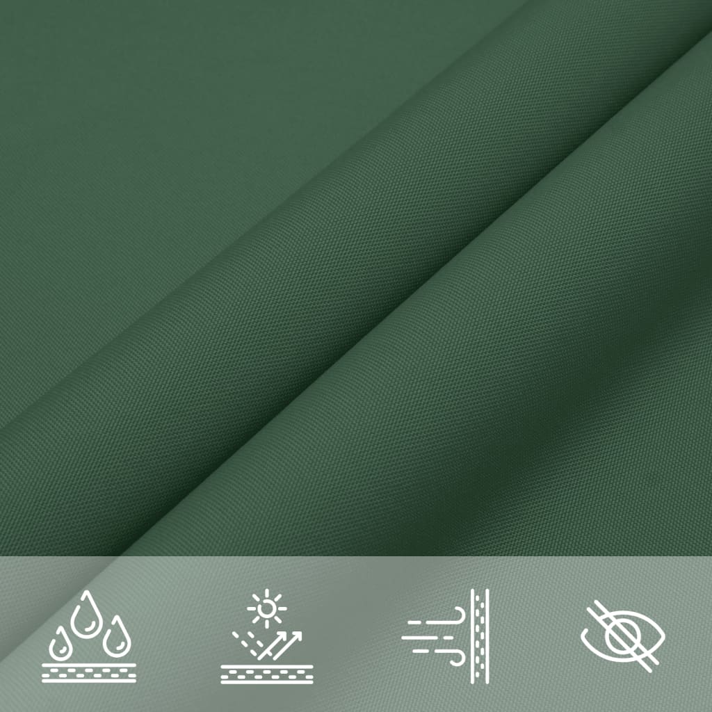 Jedro protiv sunca tkanine Oxford pravokutno 3x6m tamnozeleno