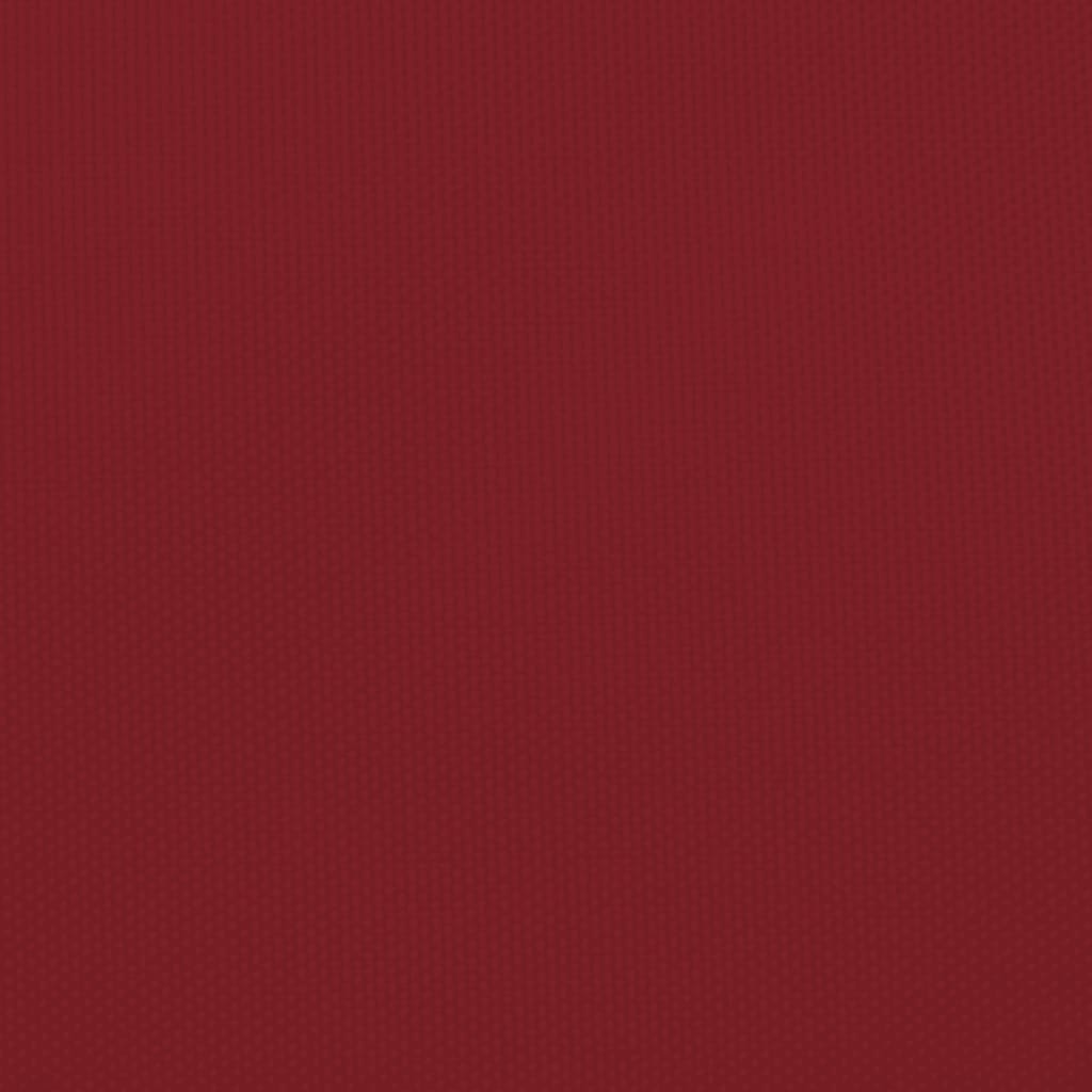 Jedro protiv sunca od tkanine Oxford pravokutno 2 x 3 m crveno