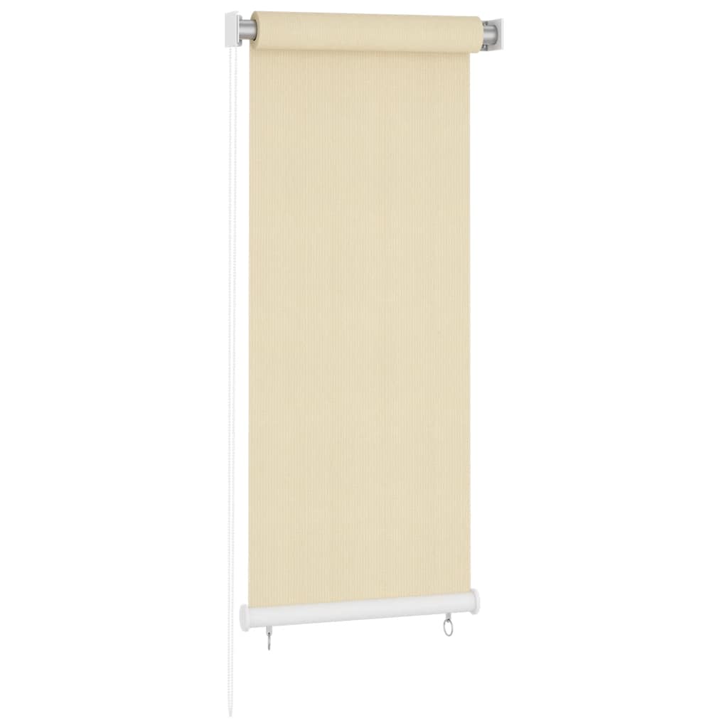 Vanjska roleta za zamračivanje krem 60 x 140 cm HDPE