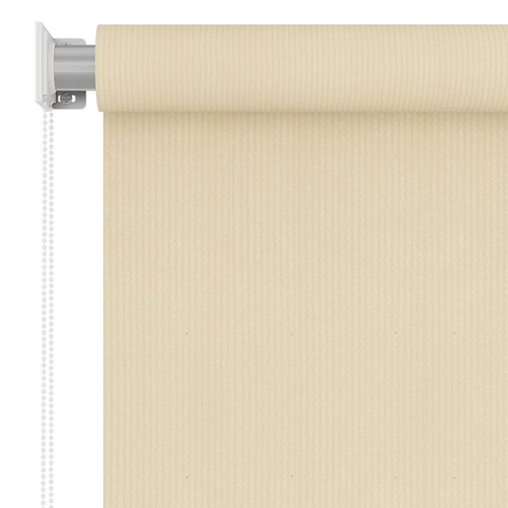 Vanjska roleta za zamračivanje krem 60 x 140 cm HDPE