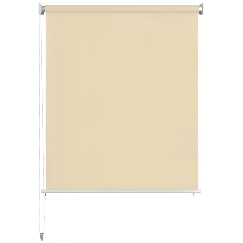 Vanjska roleta za zamračivanje krem 80 x 140 cm HDPE