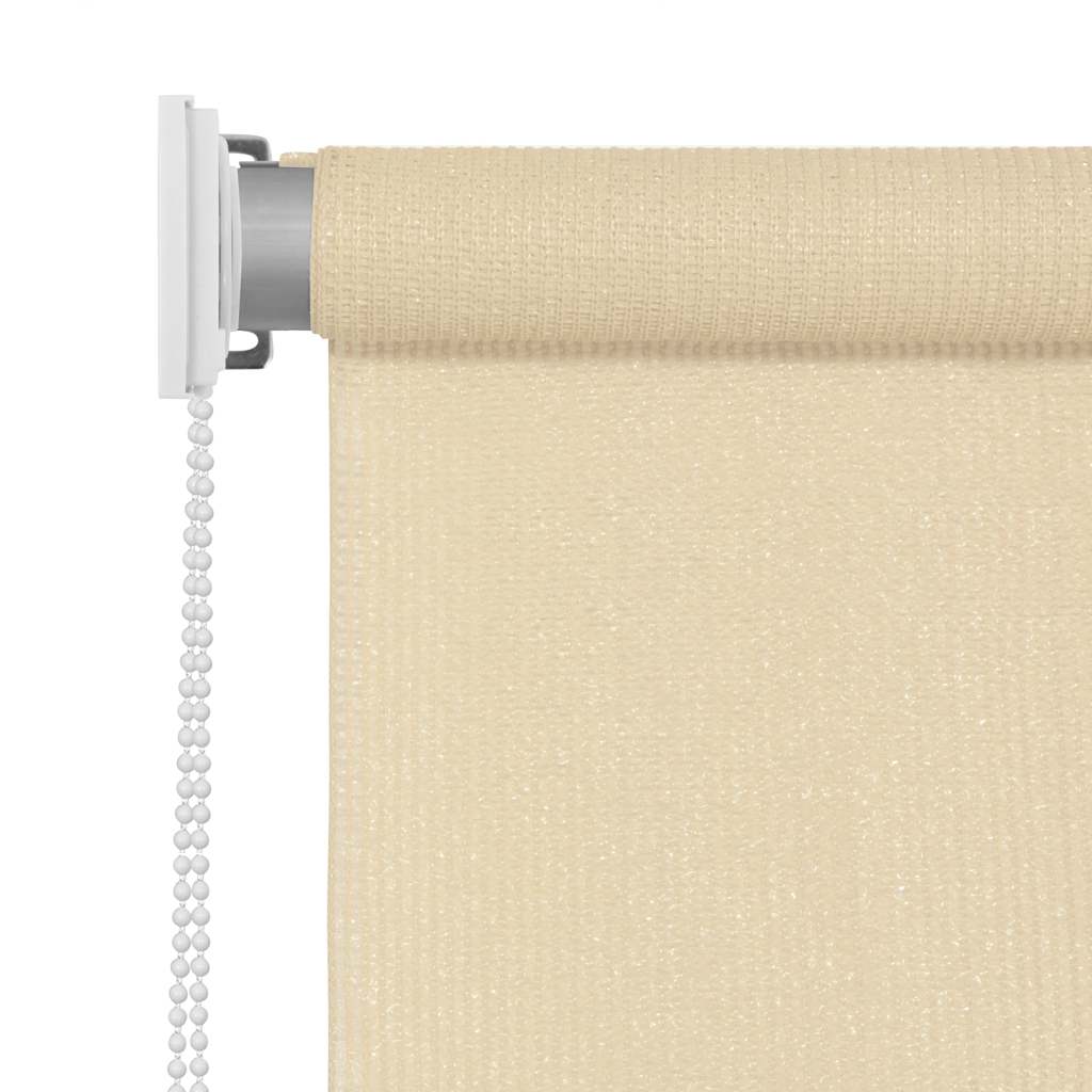 Vanjska roleta za zamračivanje krem 80 x 230 cm HDPE